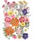 17 Types 48PCS Real Dried Pressed Flowers Leaf Plant Herbarium for DIY Resin Jewelry Making Floral Decors
